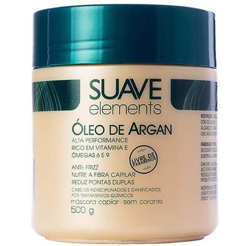 Máscara Capilar Suave Elements Óleo de Argan Suave Fragrance 0320 1