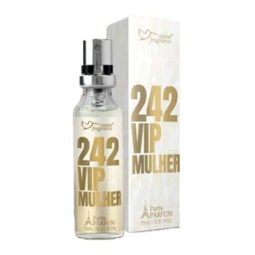 Perfume Vip 242 Mullher Paris Parfum Suave Fragrance 0145