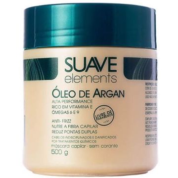 Máscara Capilar Suave Elements Óleo de Argan Suave Fragrance 0320 1