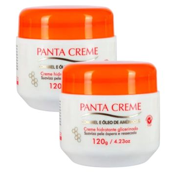 Kit 2 Panta Creme Hidratante Corporal 120 g 