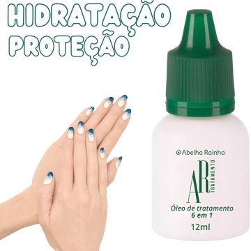 Óleo para Unhas AR Tratamento 6x1 Abelha Rainha - 3 unidades