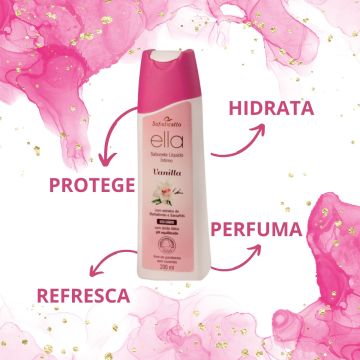 Kit Higienização Íntima: Sabonete Líquido Ella Vanilla + Desodorante Íntimo Ella Vanilla
