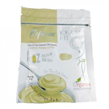 Iogurte Renovita Sabor Aveia e Mel Organza Alimentos 151