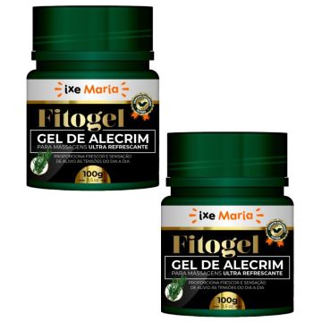 Kit Alívio para Dor 2 Gel de Alecrim para Massagem Ultra Refrescante Fitogel