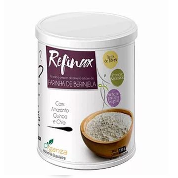Mistura de farelos à base de farinha de berinjela Renovita Organza Alimentos 162 1