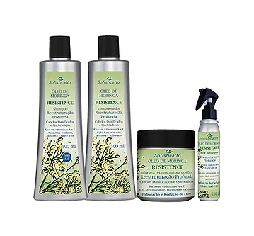Kit Promocional Óleo de Moringa Resistence Sofisticatto 1695 1