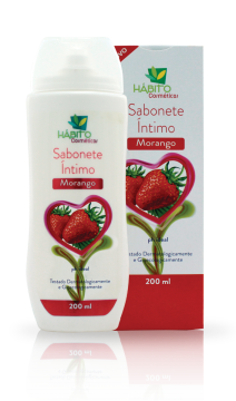 Sabonete Íntimo Morango Desinibida Hábito 2000