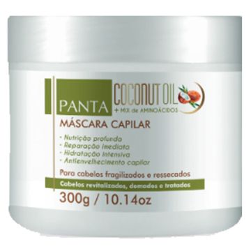 Máscara Capilar Coconut Oil Panta Cosmética 2854