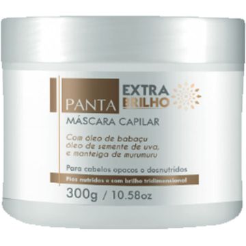 Máscara Capilar Extra Brilho Panta Cosmética 3141