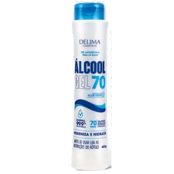 Álcool em Gel 70% 170 g - Antisséptico para as mãos! Ref. 5041