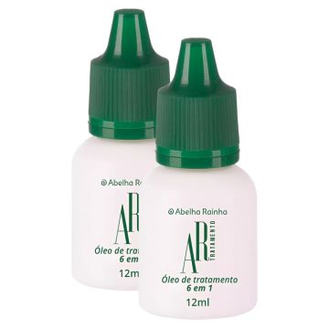 2 Óleo para Unhas AR Tratamento 6 em1 Abelha Rainha