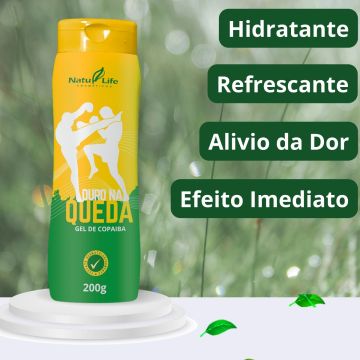 Gel Massageador Duro na Queda com Óleo de Copaíba 200g Natulife