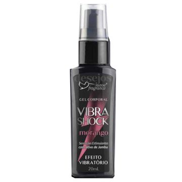 Gel Corporal Vibra Shock Morango Suave Fragrance 6042