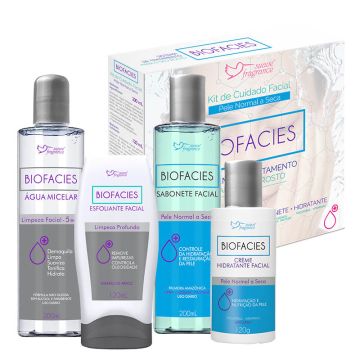 Kit Biofacies Pele Normal a Seca Suave Fragrance 6080
