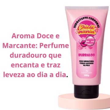 Esfoliante Corporal Polpa de Maracuja Soft Star Belle + Hidratante Corporal Chiclé Mania Bubbaloo