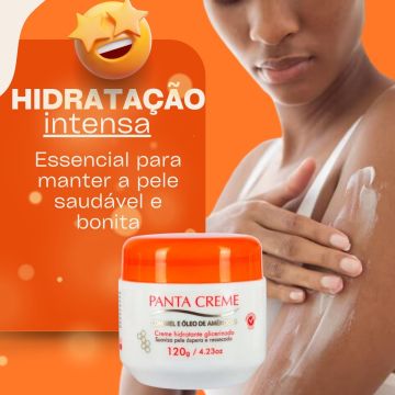 Panta Creme Hidratação Profunda 120 g - 5 Unidades