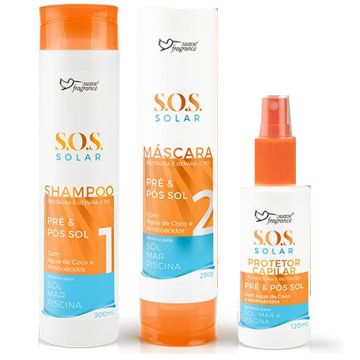 KIT Promocional S.O.S. Solar  Suave Fragrance 8134