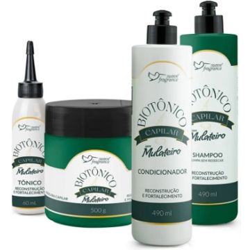 Kit Biotônico Capilar Mulateiro Suave Fragrance 8166