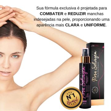 Rosa Selvagem Clareador Intimo + Love Óleo Massagem + Quero Beijo