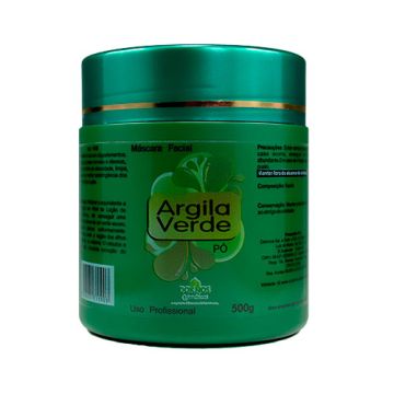Máscara Facial de Argila Verde Pó 500g Dokmos Ref. 1406