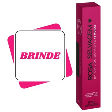 Creme Nova Pele + Sabonete Facial + Loção Tônica Facial + Batom Rosa Selvagem