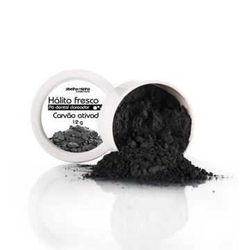 Clareador Dental Carvão Ativado Hálito Fresco Abelha Rainha