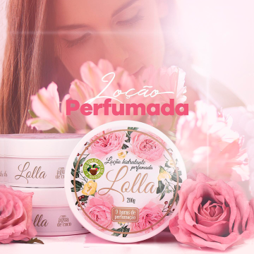 Loção Hidratante Perfumada Lolla Natu Charm 2050