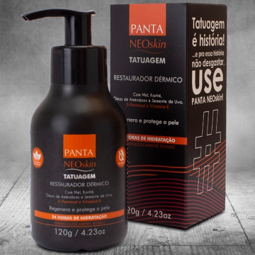 Panta Neoskin Hidratante Para Tatuagem Restaurador Dérmico 120g Ref. 3480