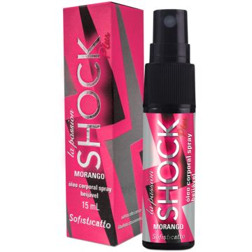 Gel para Massagem Corporal Morango Shock Plus Sofisticatto 2447