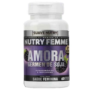 Nutry Femme Suplemento Alimentar Amora Suave Nutry SN0004